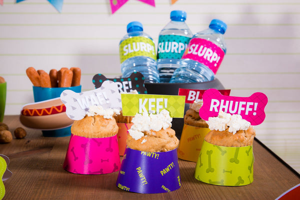 DIY Printklare Verjaardagspawty Set